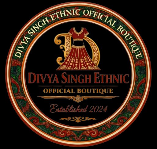 Divya Singh Ethnic Logo